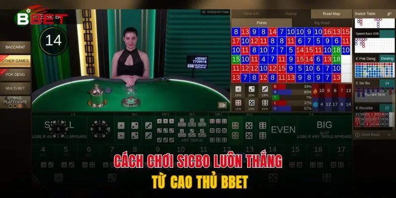 Cách chơi Sicbo luôn thắng từ cao thủ BBET